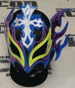 REY FENIX SIGNED AUTO'D MASK BAS COA LUCHA LIBRE AAA CMLL WRESTLING AEW ...