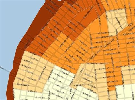 Williamsburg, Brooklyn Gentrification In 3 Maps - Business Insider