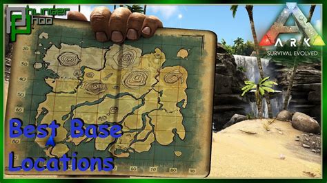 Ark Basics - Best Of - Base Locations on The Island Map - YouTube