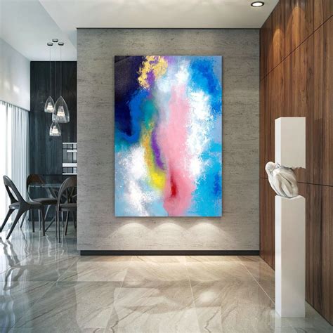 Extra Large Wall Art on Canvas, Original Abstract Paintings , Contemporary Art, Mdoern Living ...