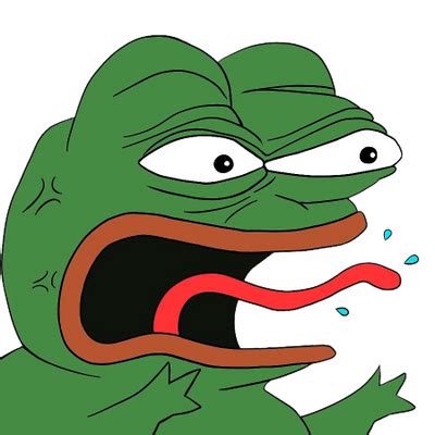 Angry Pepe transparent PNG - StickPNG