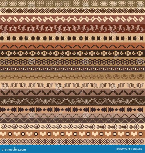 Background ethnic pattern stock illustration. Image of motifs - 25197374