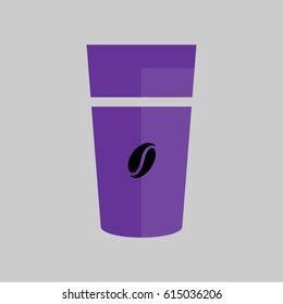 Vector Glass Coffee Stock Vector (Royalty Free) 615036206 | Shutterstock