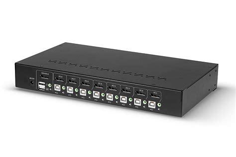 8 port KVM switch with DisplayPort 1.2, USB 2.0 and Audio