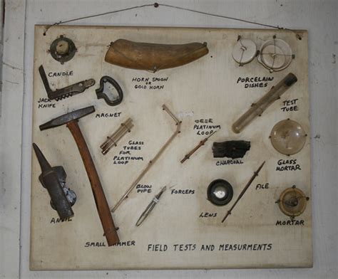 Gold mine field testing tools | Eagle & High Peak Mine (1870… | Flickr