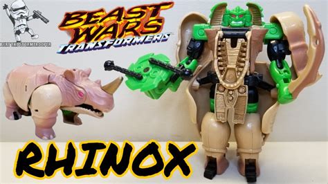 Transformers Beast Wars RHINOX 1996 Review! Bert The Stormtrooper ...