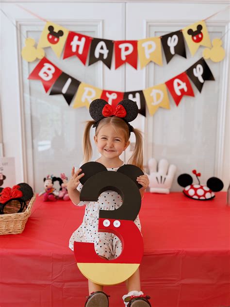 Mickey Minnie Mouse Birthday