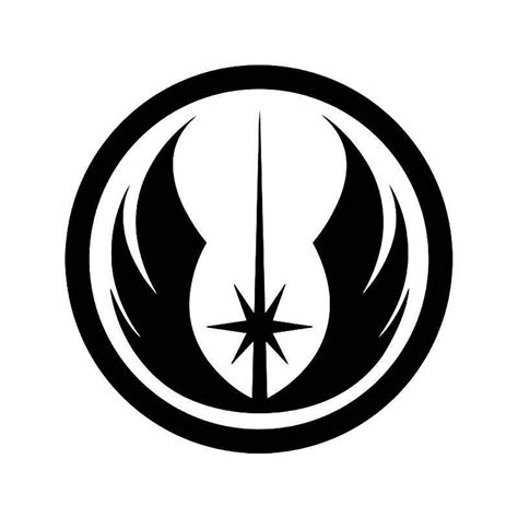 New Jedi Order Emblem Vinyl Sticker