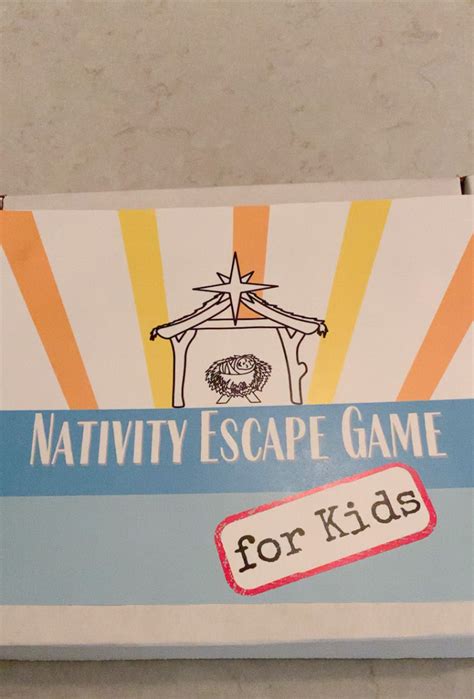 Nativity Escape Room for Kids - OriginalMOM