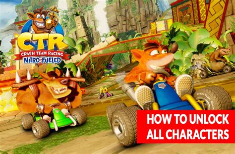 Crash team racing nitro fueled characters - diafoo