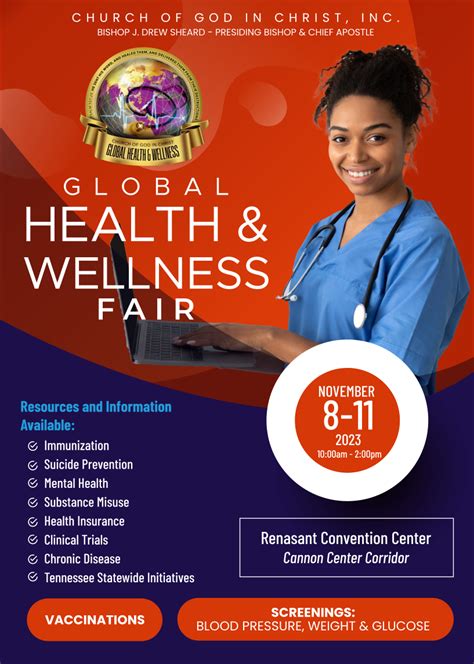 Global Health & Wellness Fair - 115th Holy Convocation