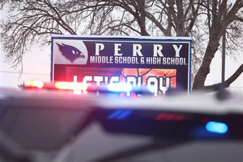 Principal of Perry High School in Iowa tried to distract shooter so students could escape, his ...