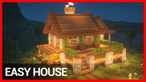 Easy Minecraft House Tutorial :) : Minecraftbuilds