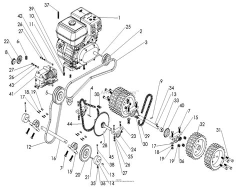 Bunton, Bobcat, Ryan SCHV-20/5.5 HYDRO DRIVE SOD CUTTER 5.5HP Parts ...