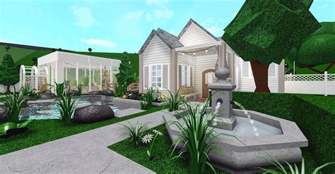 Boho Garden Bloxburg Backyard Ideas