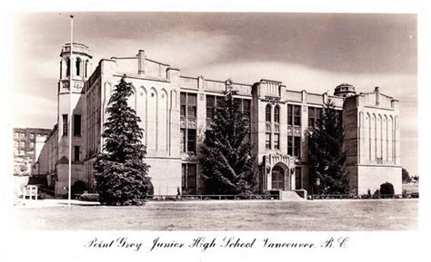 Postcard: Point Grey High School, c.1952 | "Point Grey Junio… | Flickr