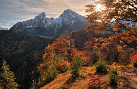 Mountains autumn trees landscape wallpaper | 4268x2796 | 175070 ...