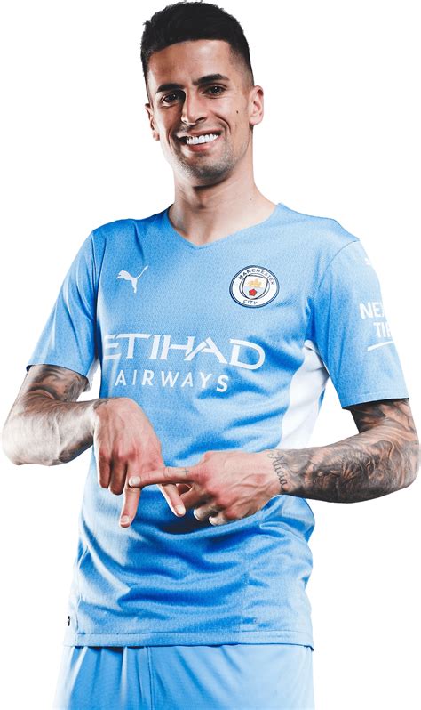 João Cancelo Manchester City football render - FootyRenders