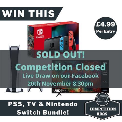 PS5, TV & Nintendo Switch Bundle! - Competition Bros