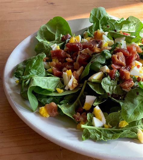 Spinach and Pancetta Salad - Niman Ranch