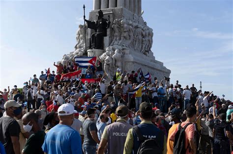 Rare anti-government protests erupt in Cuba as economic crisis deepens