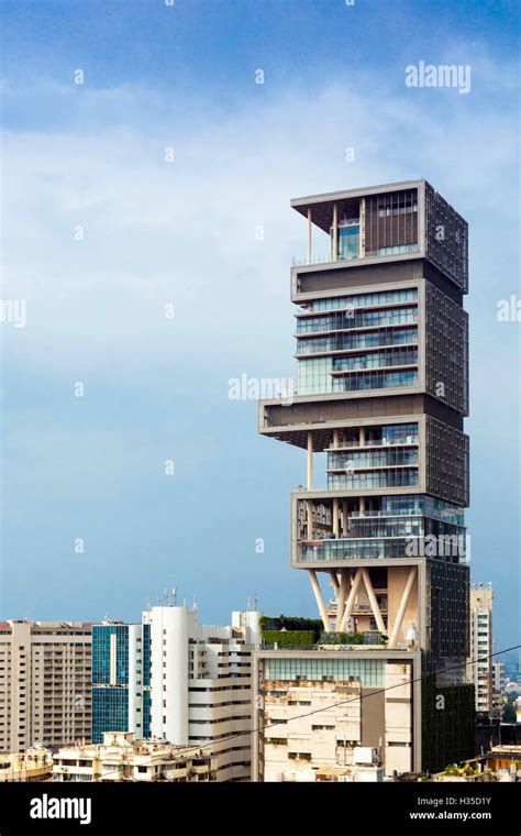 Antilia (Ambani building), the world's most expensive private home ...