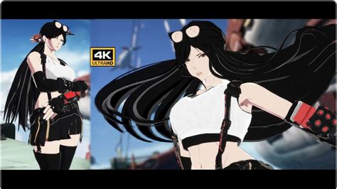 Guilty Gear Strive Millia Rage as Tifa Lockhart mod 4K - YouTube