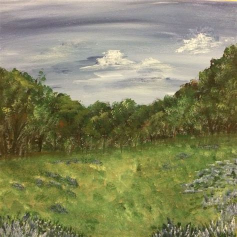 Bluebonnet field 2016 Blue Bonnets, Field, Painting, Collection, Art ...