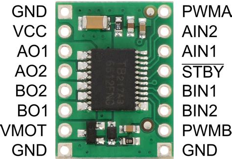 Pololu - TB6612FNG Dual Motor Driver Carrier