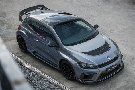 VW Scirocco R Widebody Monster by Aspec Comes from China - autoevolution