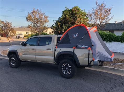 Truck Camping - 2016 Toyota Tacoma with truck bed tent ready for truck ...