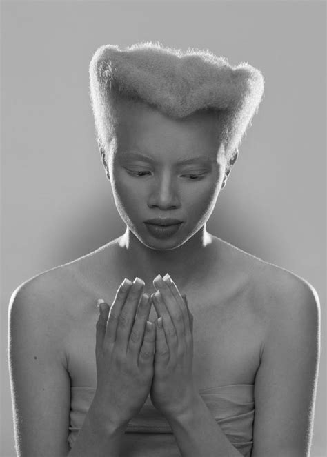 Albino Models Making Their Mark | Albino model, Black albino model ...