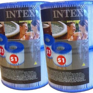 4 X Intex Purespa Filters S1 Pure Spa Inflatable Hot Tub Filter 2 X Twin Packs for sale from ...