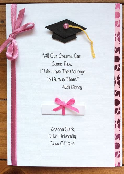 Personalized Graduation Greeting Card Female-With Name