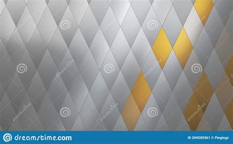 White Gold Diamond Pattern Background Stock Illustration - Illustration of texture, interior ...