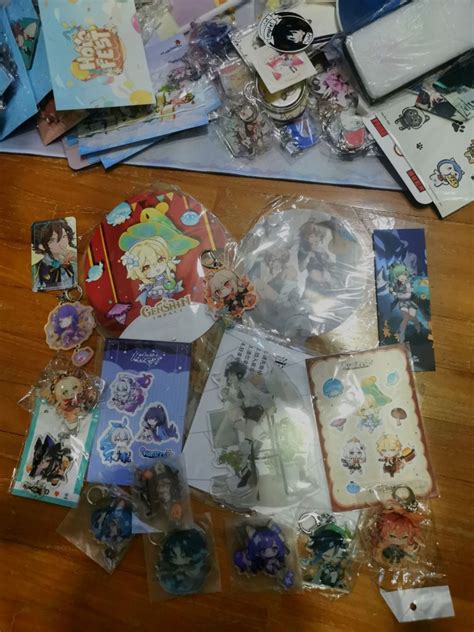 Genshin impact merch sale venti raiden cyno yoimiya kaeya xiao diluc ...