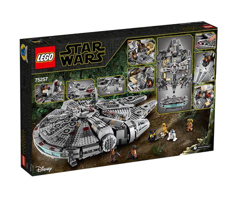 Игрален комплект конструктор ЛЕГО Star Wars™ 75257 - Milenium Falcon™ | КОМСЕД