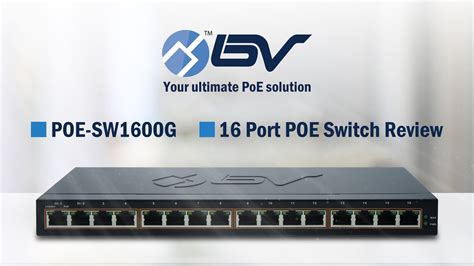 5 Common Myths About POE Switches, Debunked: A Guide to Choosing the R - BV Security