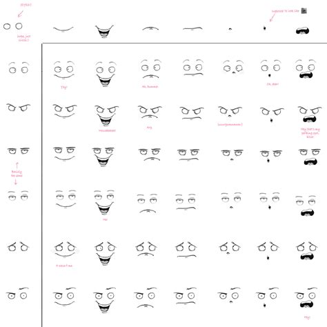 facial expressions - Clip Art Library