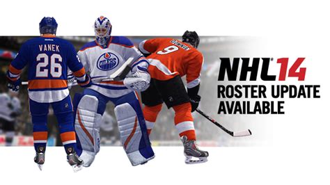 NHL 14 Roster Update