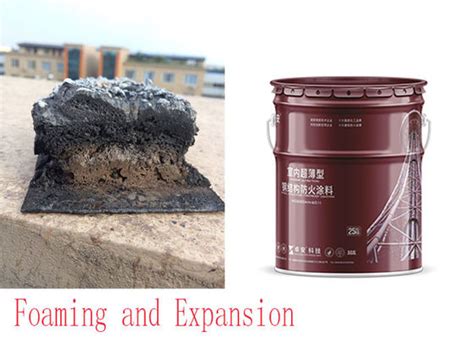 Intumescent thin passive Fire Protection Coatings paint For METAL ...