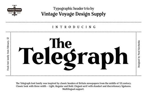 A Collection of One-of-a-Kind Newspaper Fonts | Typographic ...