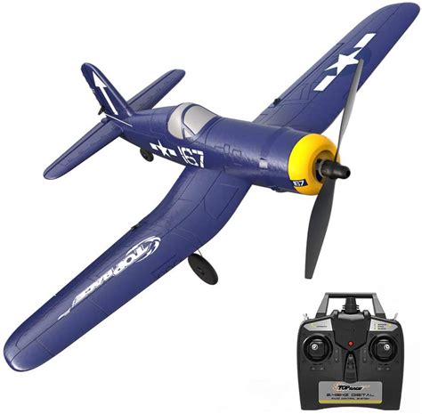 Buy Top Race Rc Plane 4 Channel Remote Control Airplane Ready to Fly Rc Planes for Adults ...