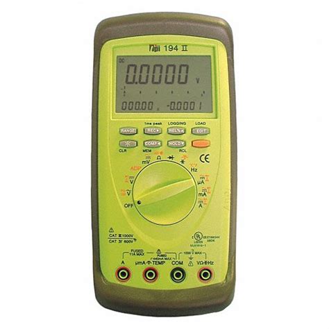 TEST PRODUCTS INTL., CAT III 1000V/CAT IV 600V, TRMS, Digital Multimeter - 3LXR5|194 - Grainger