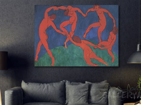 Henri Matisse Dance Famous Painting Wall Decor Print | Etsy