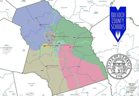 New Voting Maps Signed Into Law Redraw District Lines for Bulloch County Board of Education ...