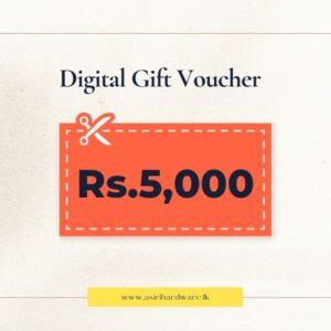 Digital Gift Voucher – Rs 500 | Asiri Hardware