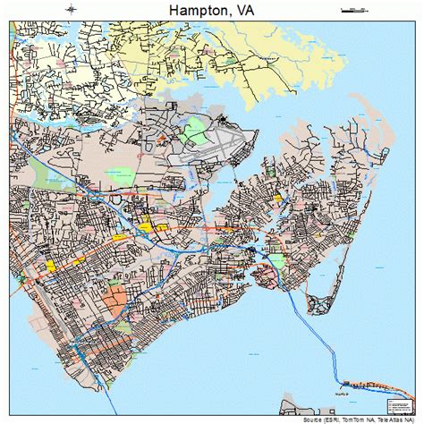 Hampton Va Map | Images and Photos finder