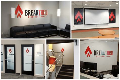 Interior Logo Package for Breakthru Beverage Minnesota | Indigo Signs