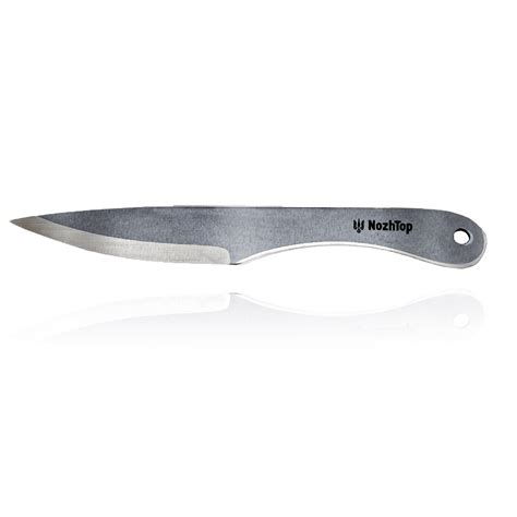 NozhTop Osetr Throwing Knife - plished spring steel - Throwing Knives